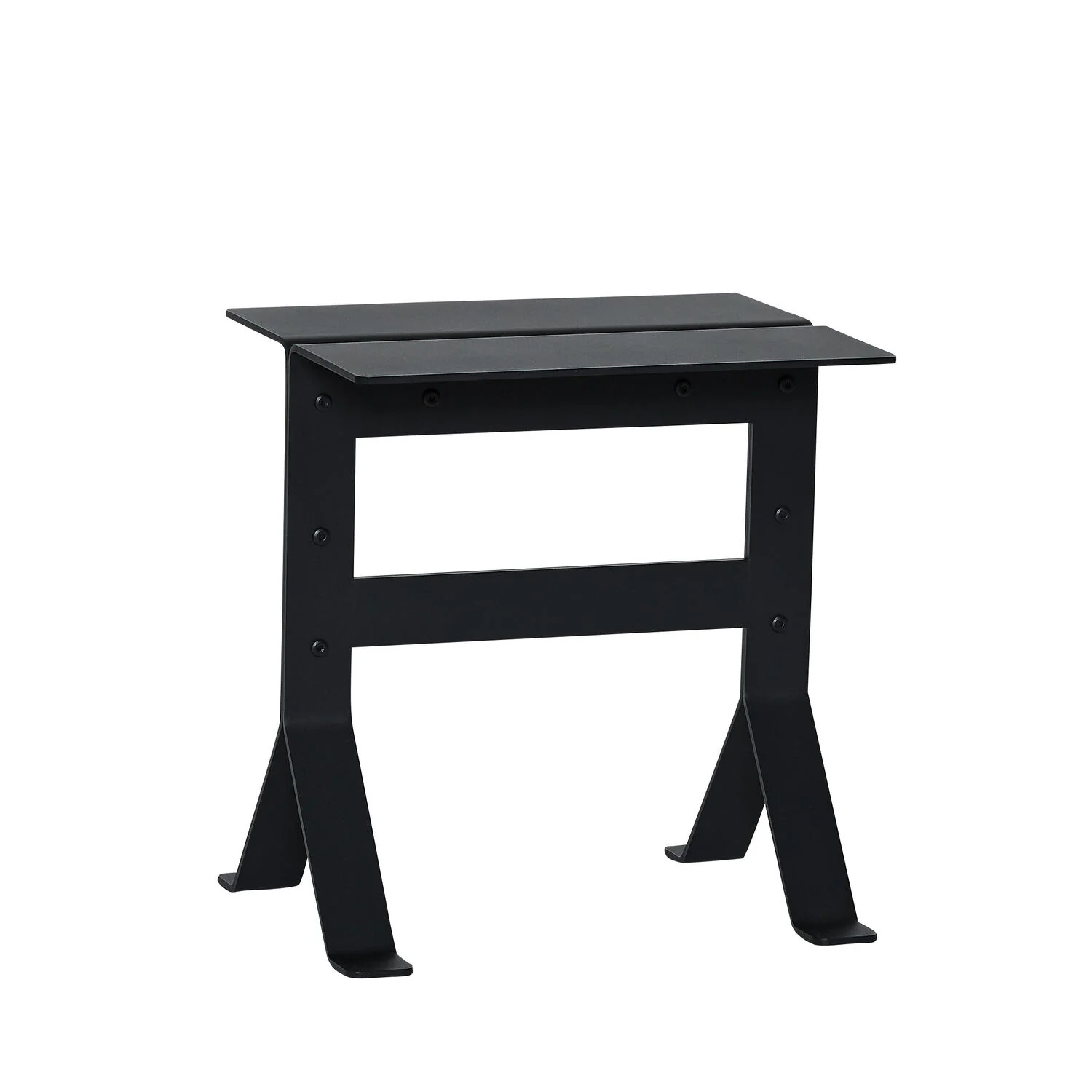 Fold sidebord, sort - 40x30 cm