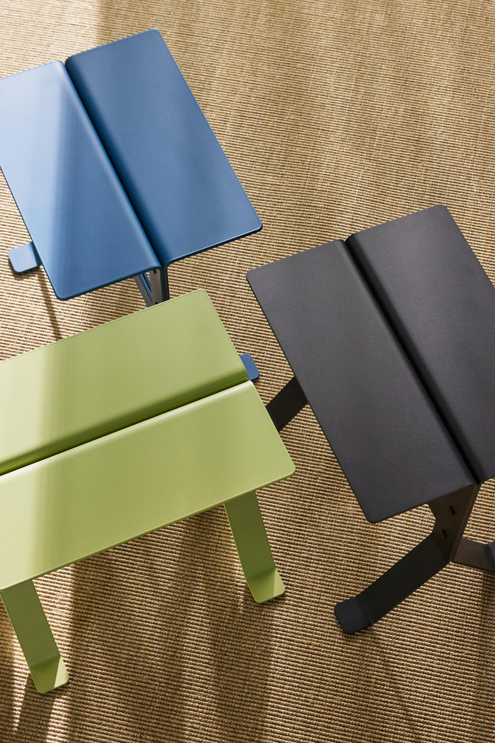 Fold sidebord, sort - 40x30 cm - Image 5