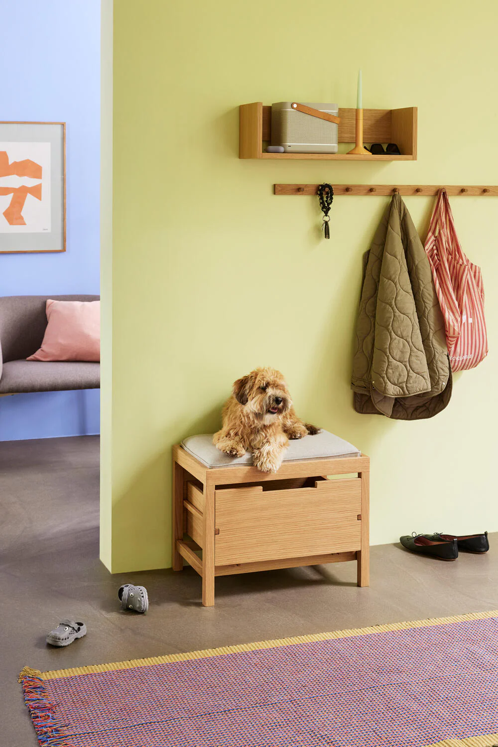 Gap hylde, Natur - L64 cm - Image 3