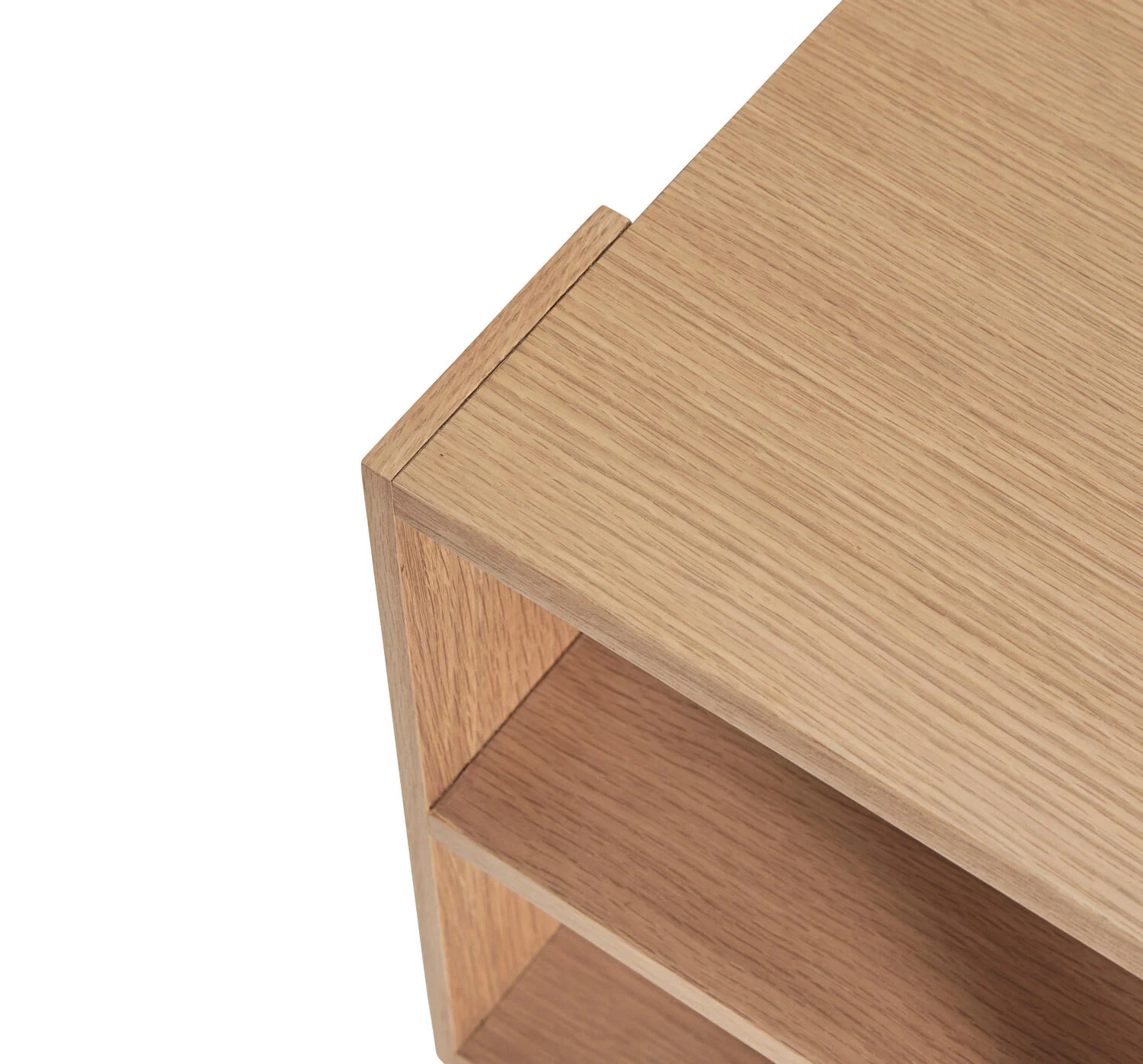 Merge sidebord, Natur - 37x37 cm - Image 8