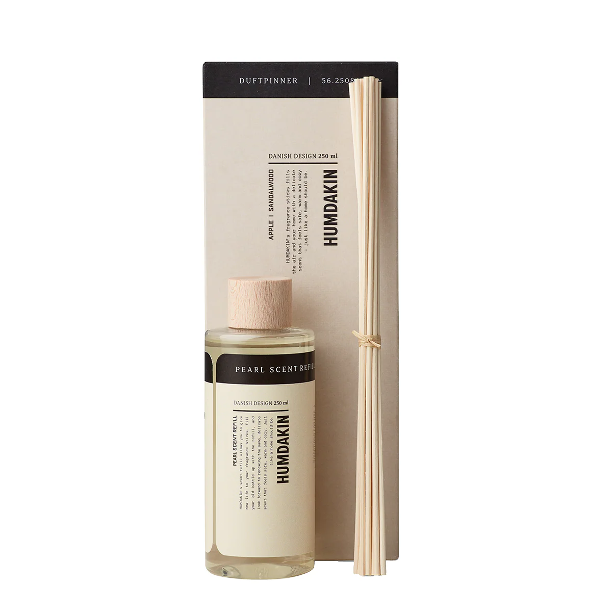 Duftpinde refill, Pearl - 250 ml.