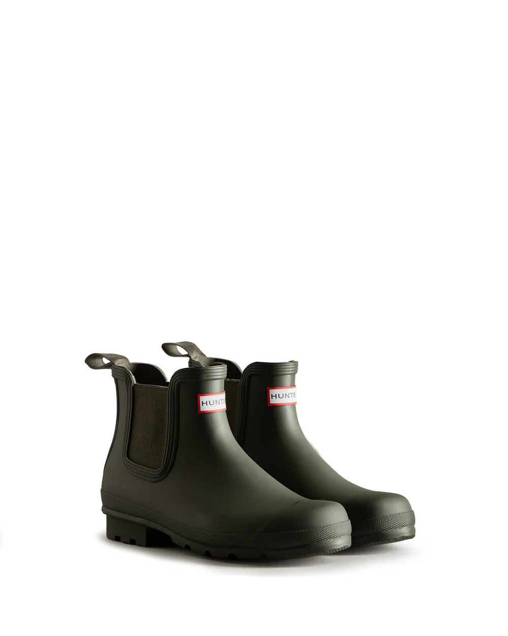 Original Chelsea gummistøvler - Dark Olive - Image 4