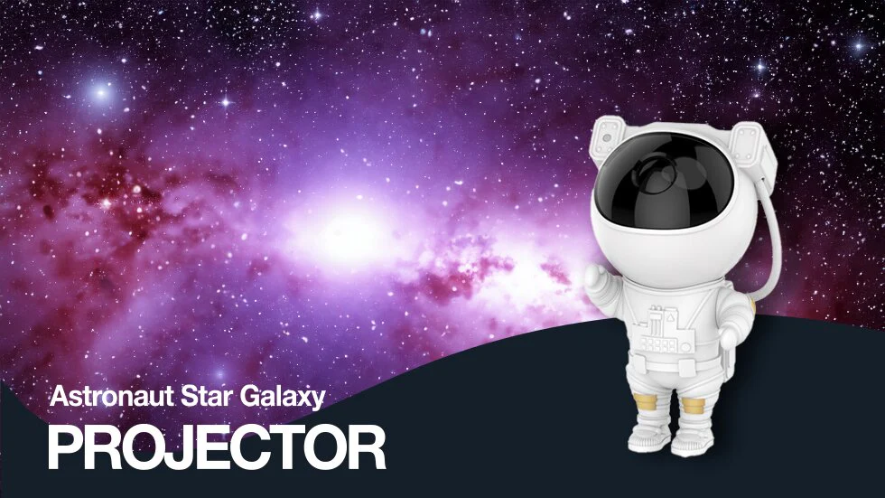 Astronaut Projektor - hvid - Image 4
