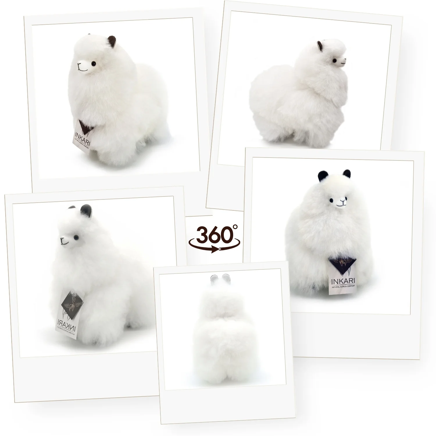 Alpaca Small, Ivory - H23 cm - Image 4