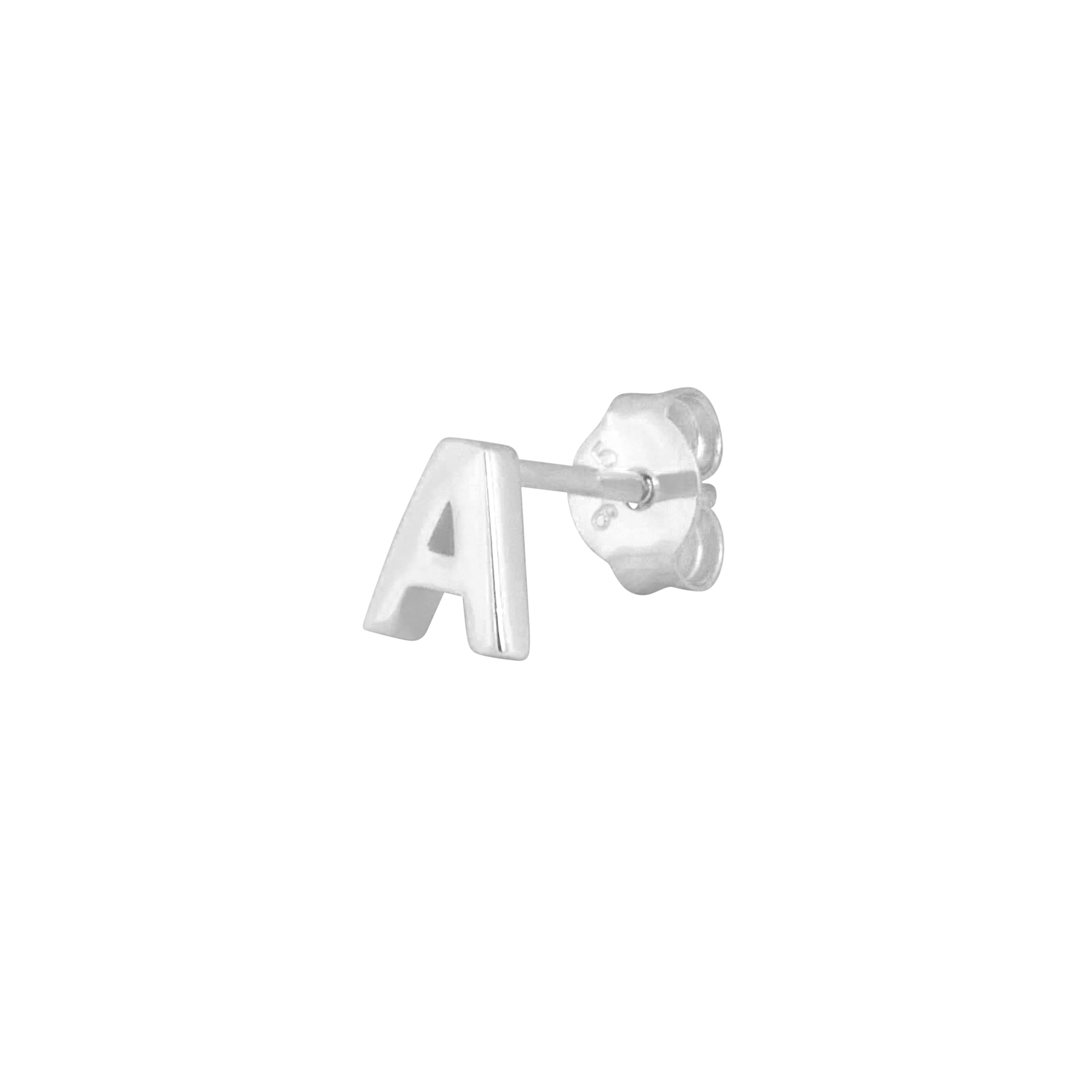 Letter ørering - sølv - Image 3