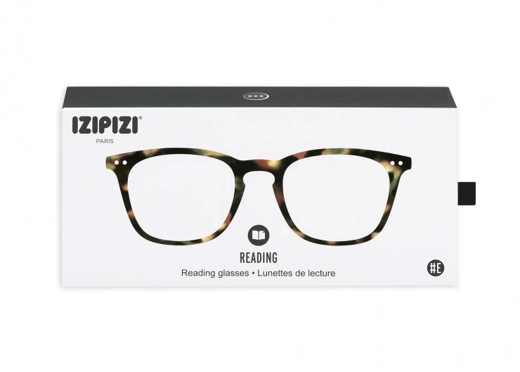 #E Reading læsebrille - Tortoise - Image 4
