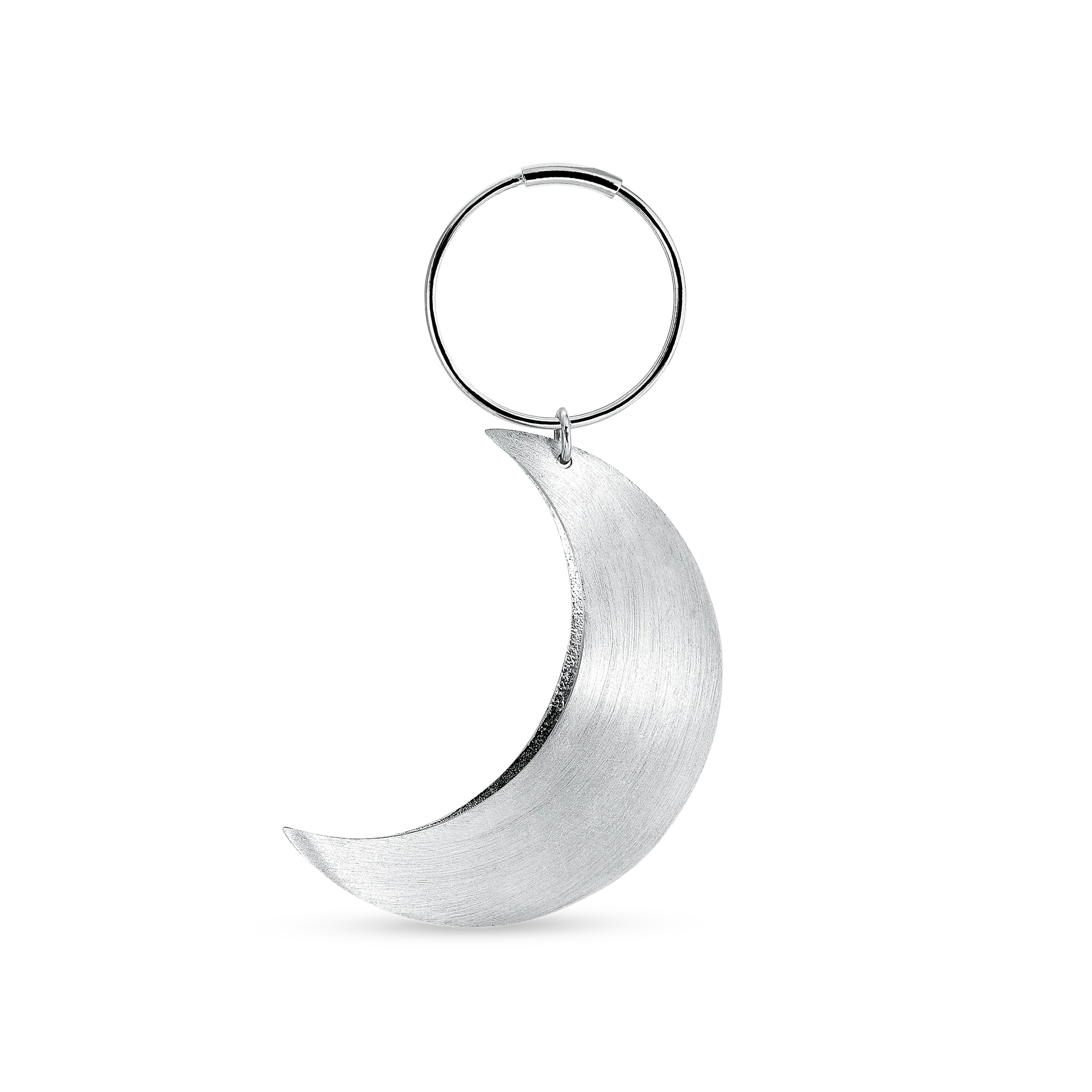 Big Half Moon creol - sølv