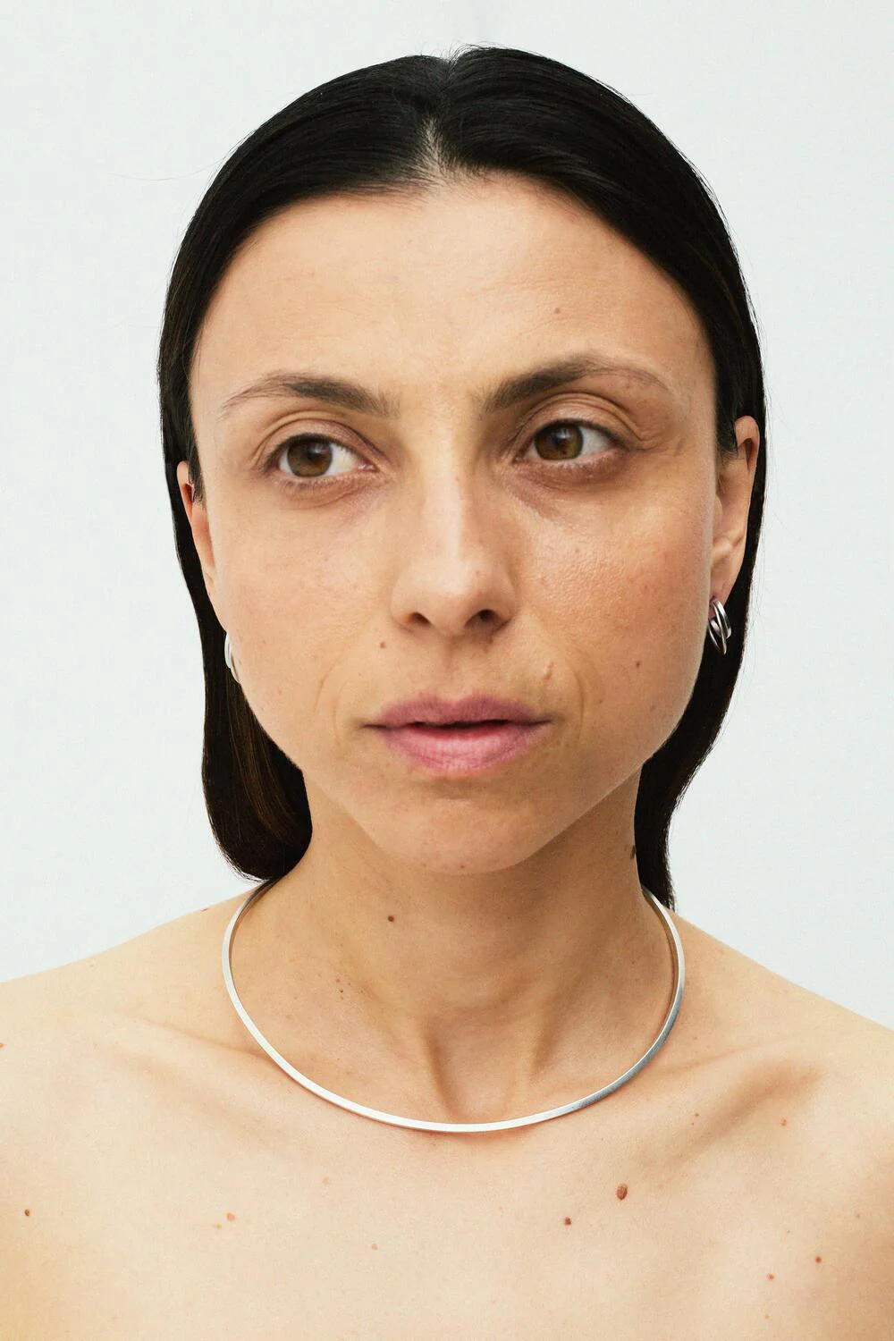 Olympia Choker halskæde - sølvfarvet - Image 3