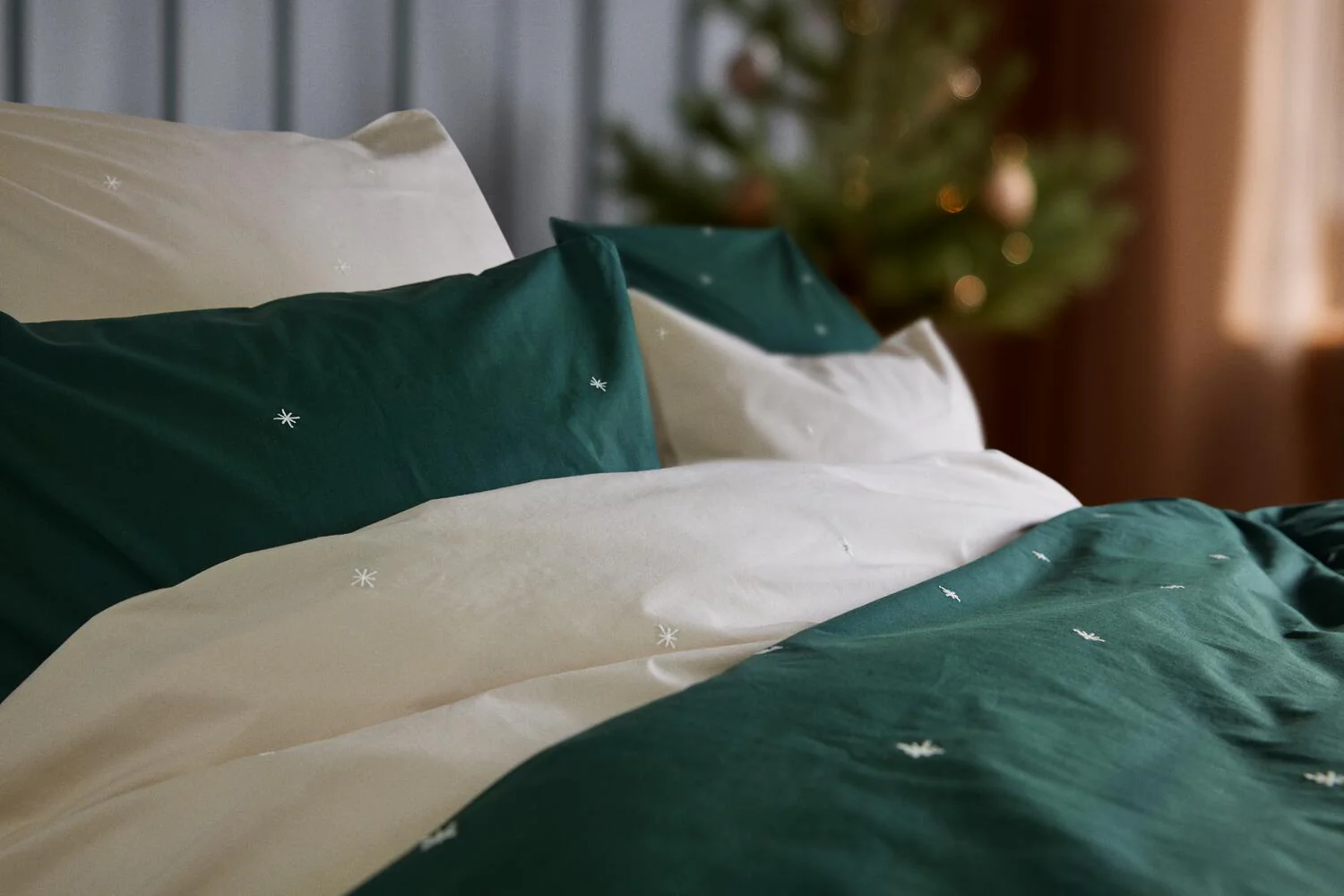 Christmas Fable sengetøj - sand - Image 4