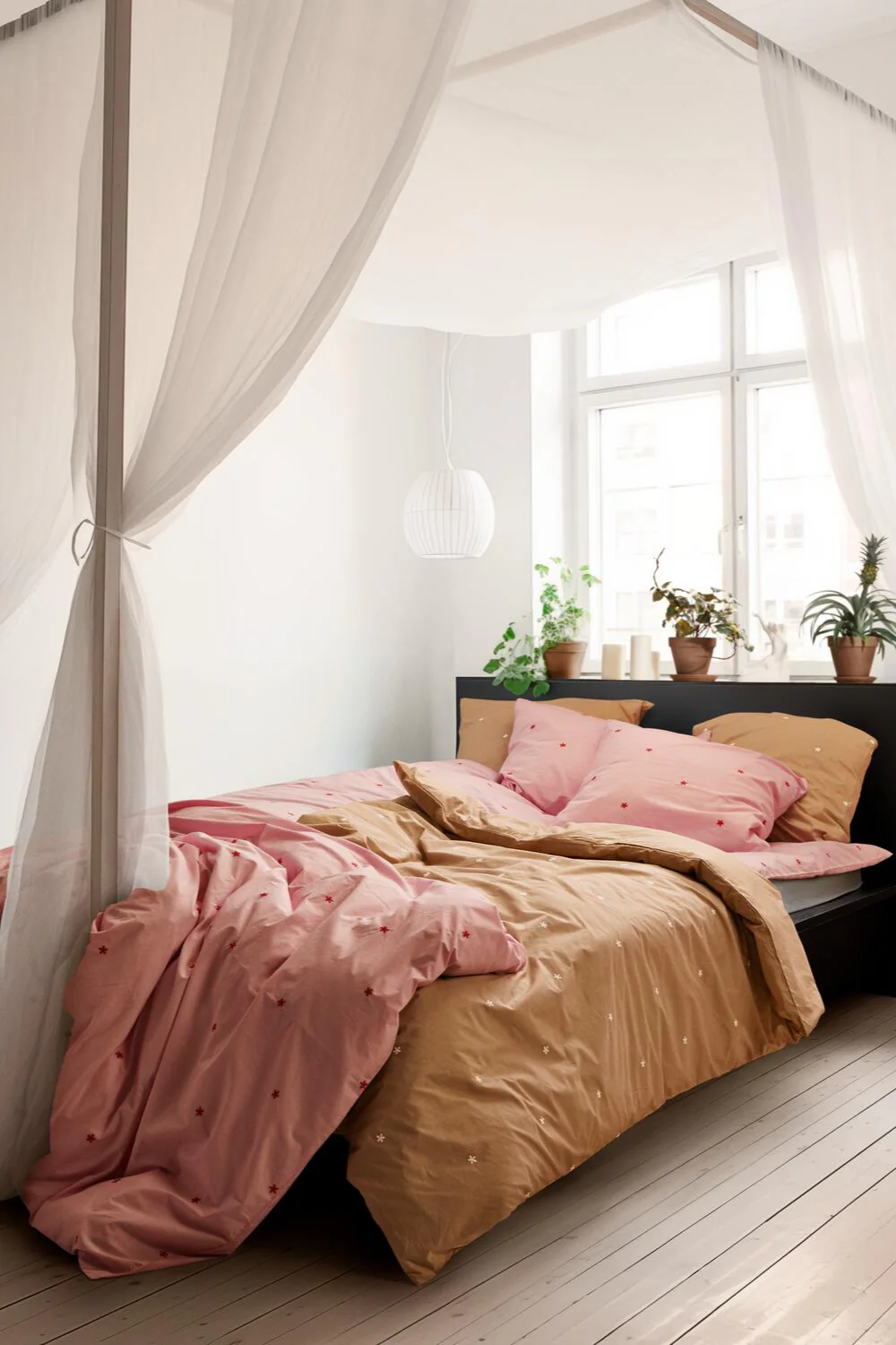 Daisy sengetøj - pink/rød - Image 5