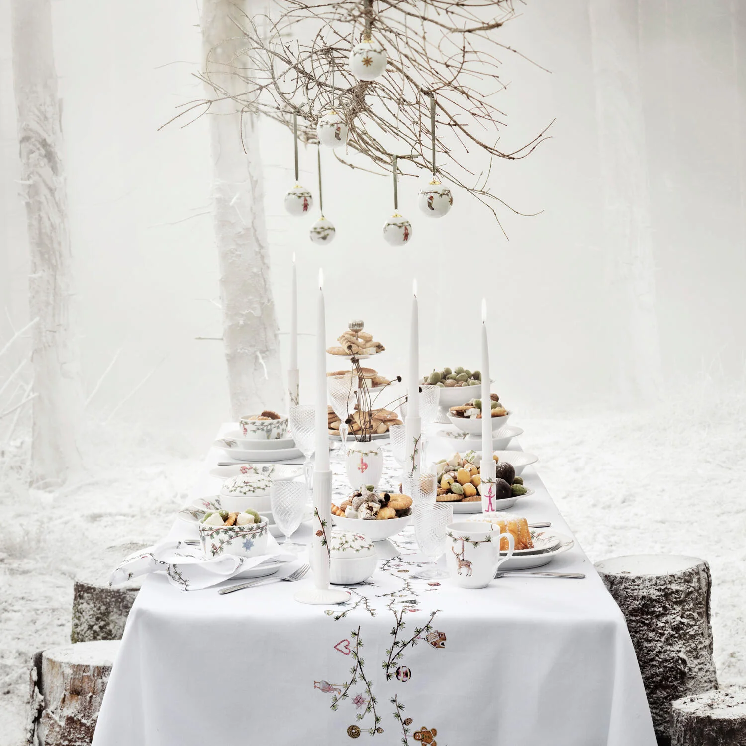 Hammershøi Christmas borddug - Christmas deko - Image 2