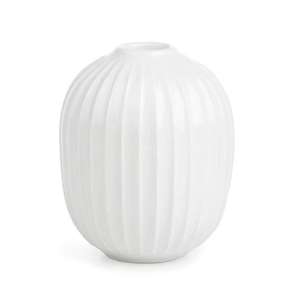 Hammershøi lysestage, hvid - H: 10 cm.