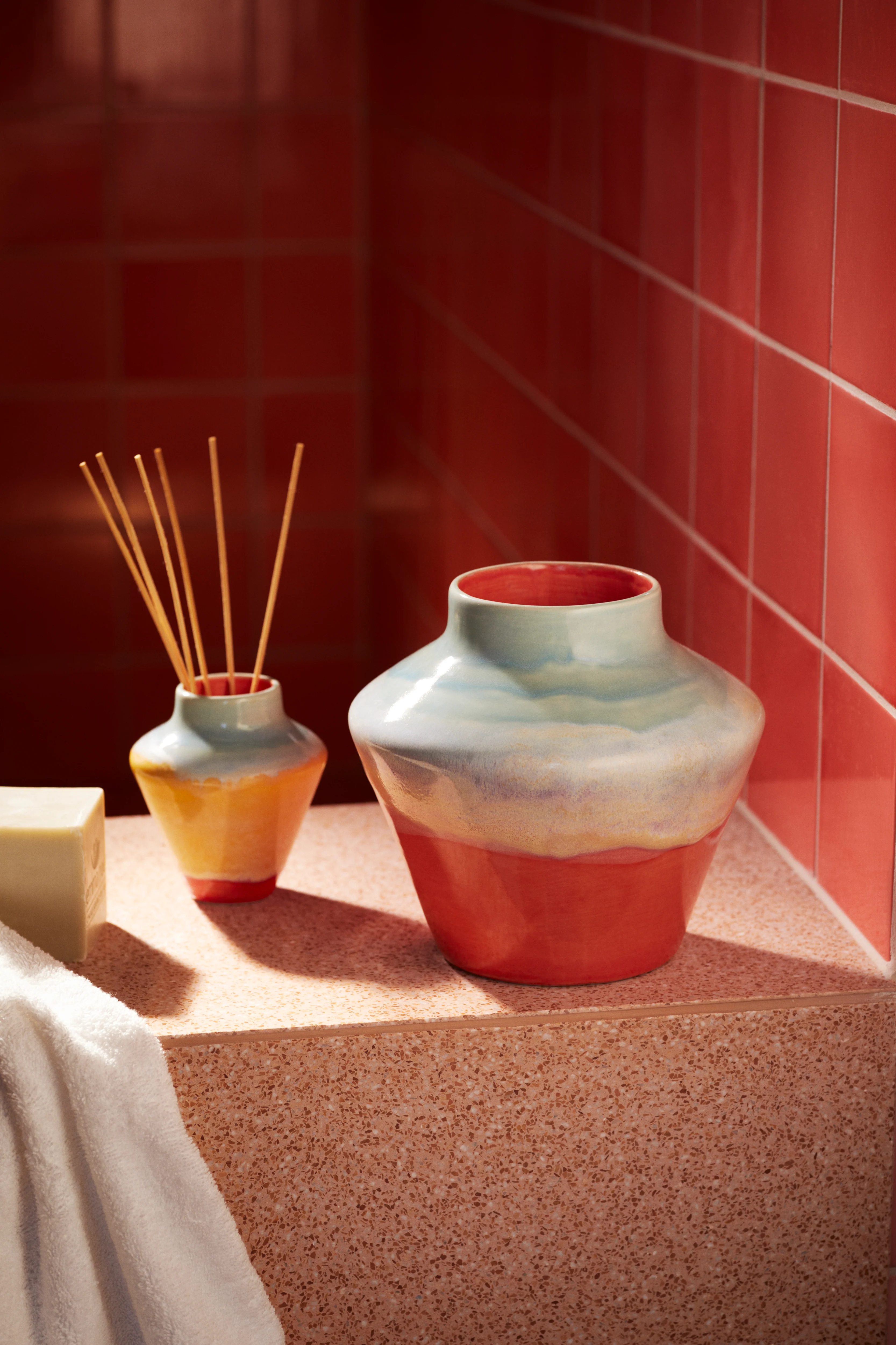 Poppery vase - H20,5 cm. - Image 3