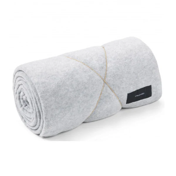 Himalaya fleece tæppe - Light Grey