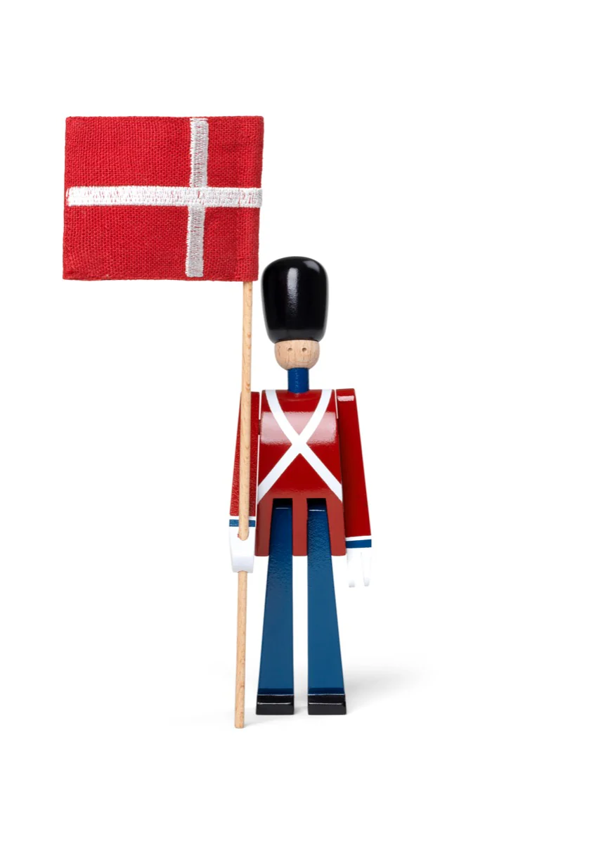 Fanebærer, mini - H14 cm.