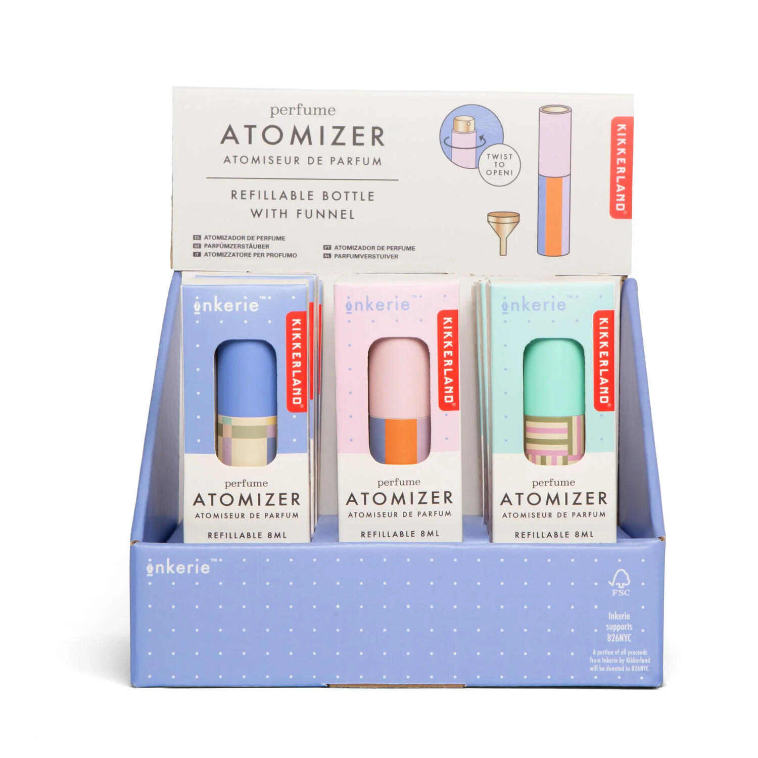 Assorteret Perfume Atomizer - 8 ml - Image 4