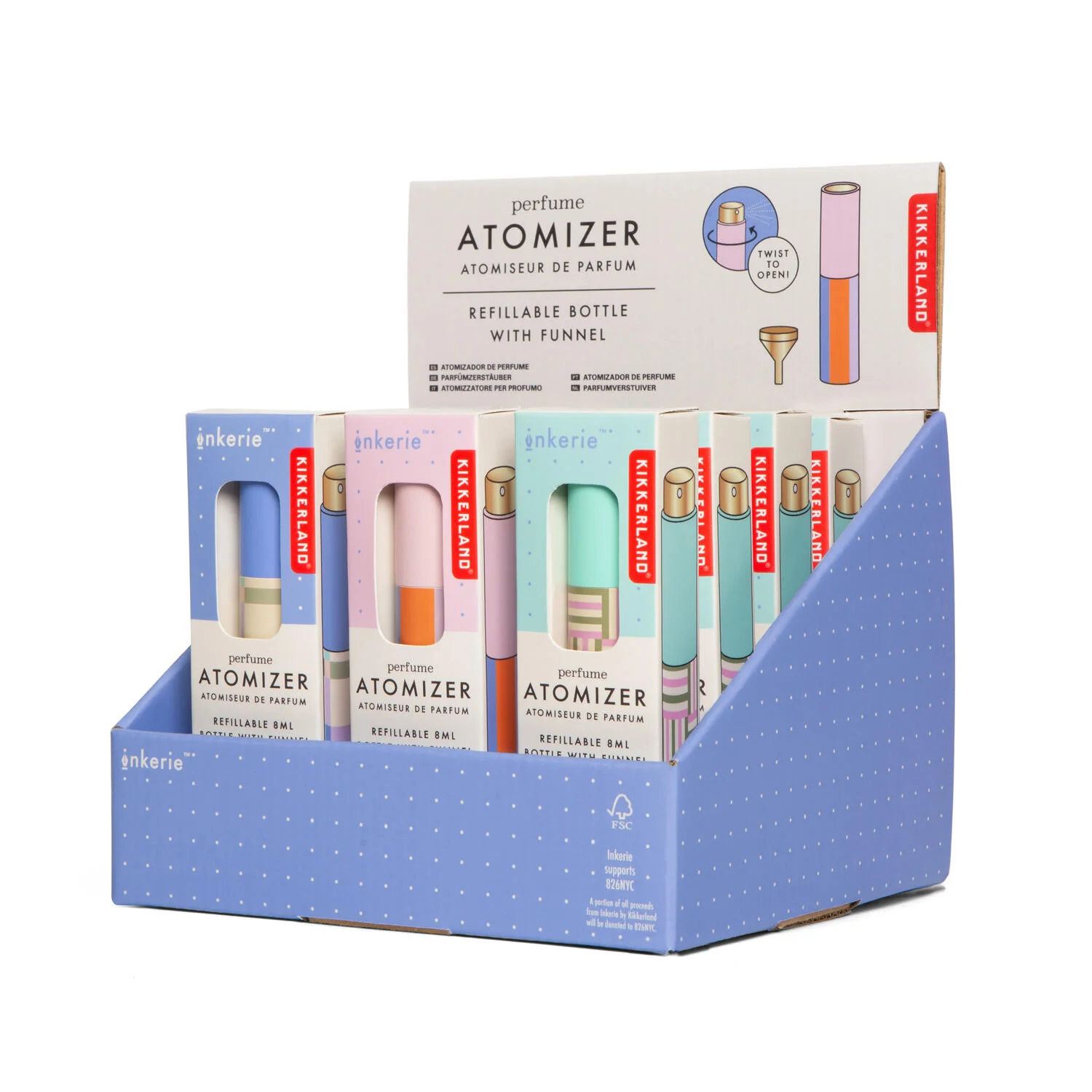 Assorteret Perfume Atomizer - 8 ml - Image 7