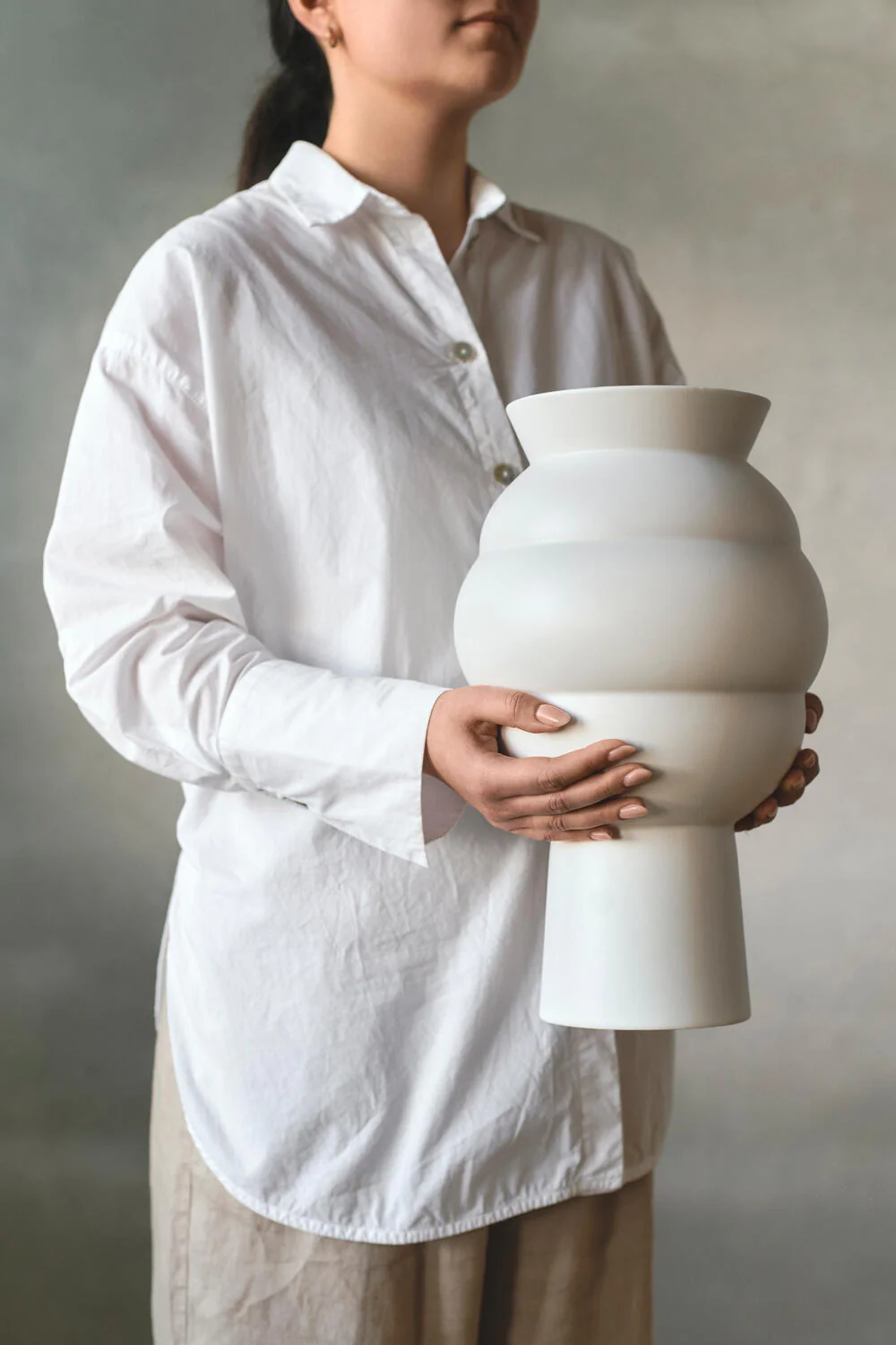 x Tortus Archie vase No4 - hvid - Image 3