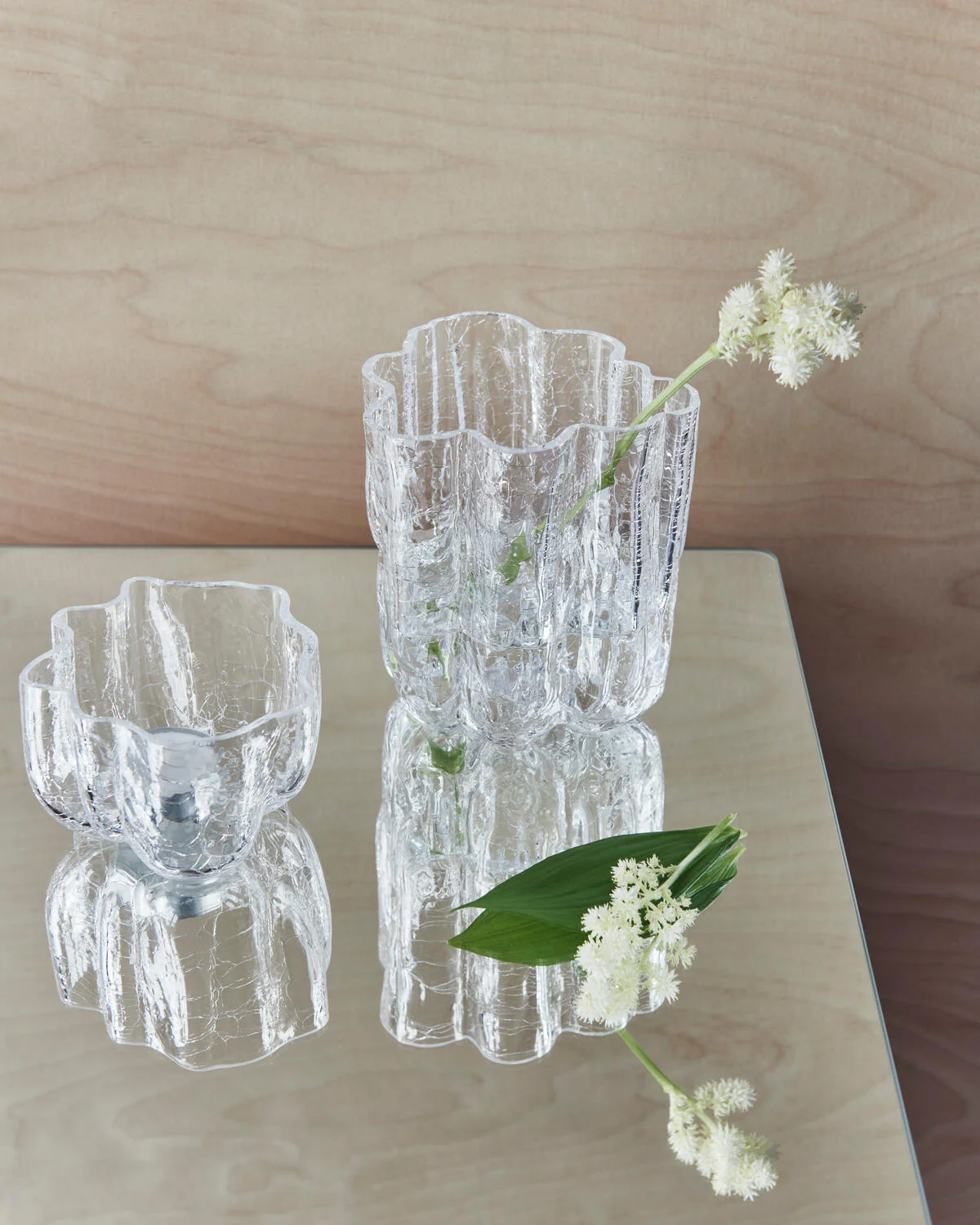 Crackle Votive lysestage - H5,8 cm - Image 2