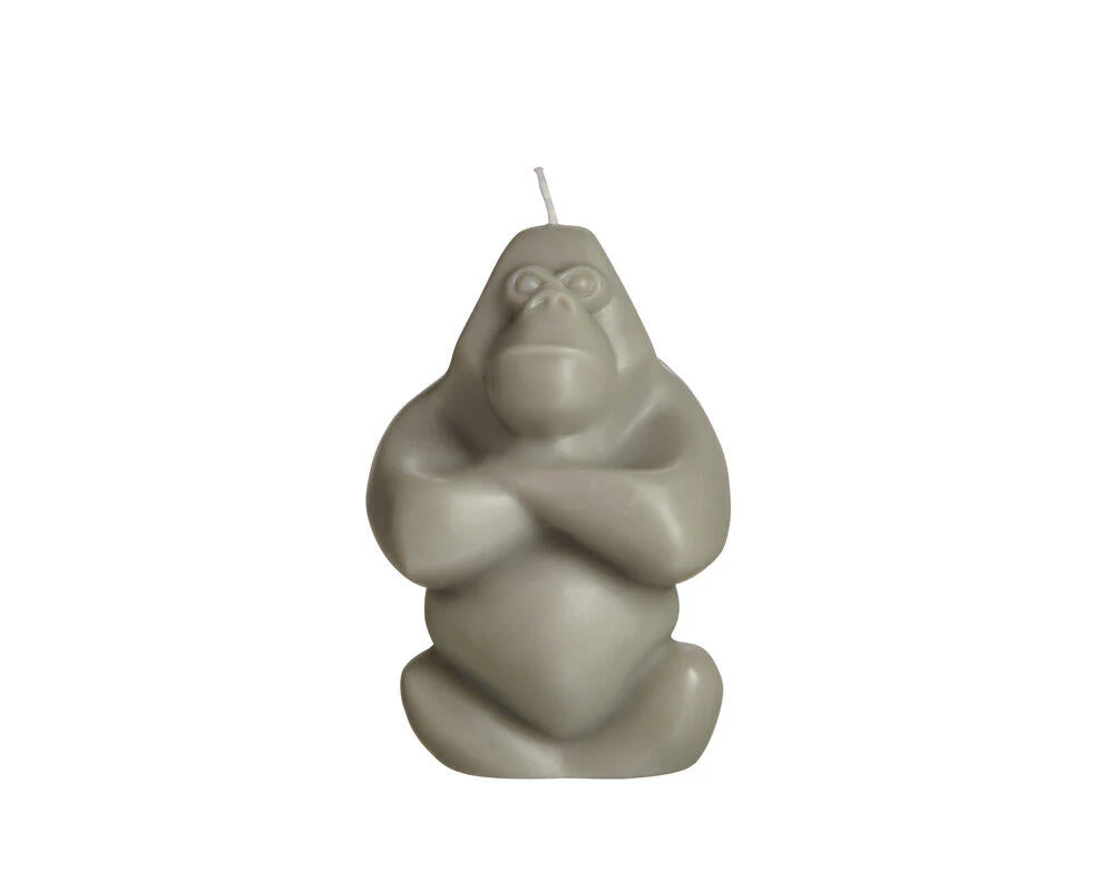 Gabba Gabba skulptur lys, H11,5 cm - grå