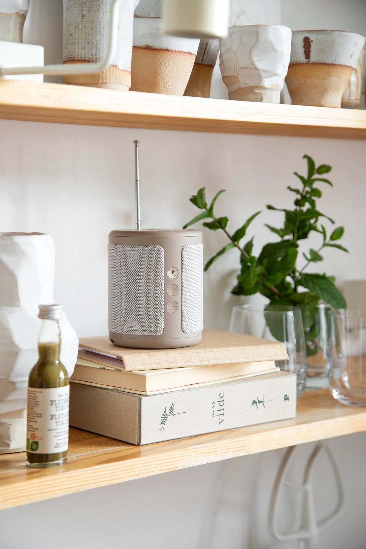 Dabbie DAB/FM radio & bluetooth højttaler - Ivory Sand - Image 6