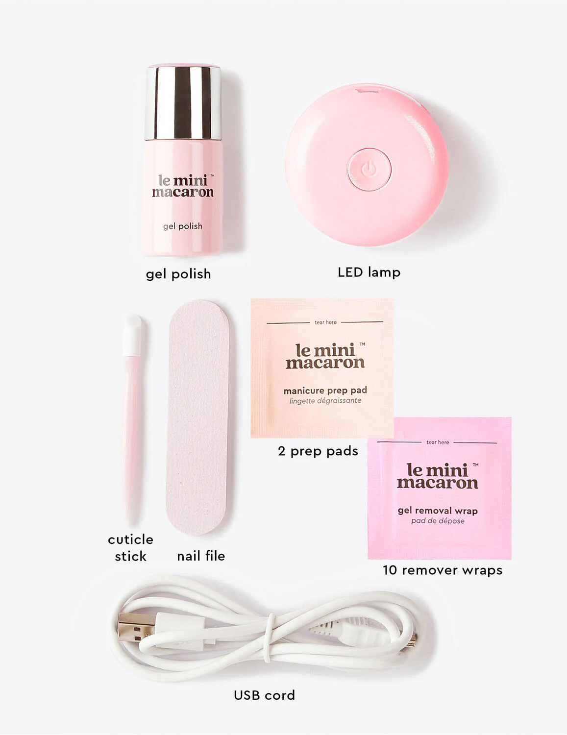 Gel Manicure Kit - Pink Quartz - Image 2