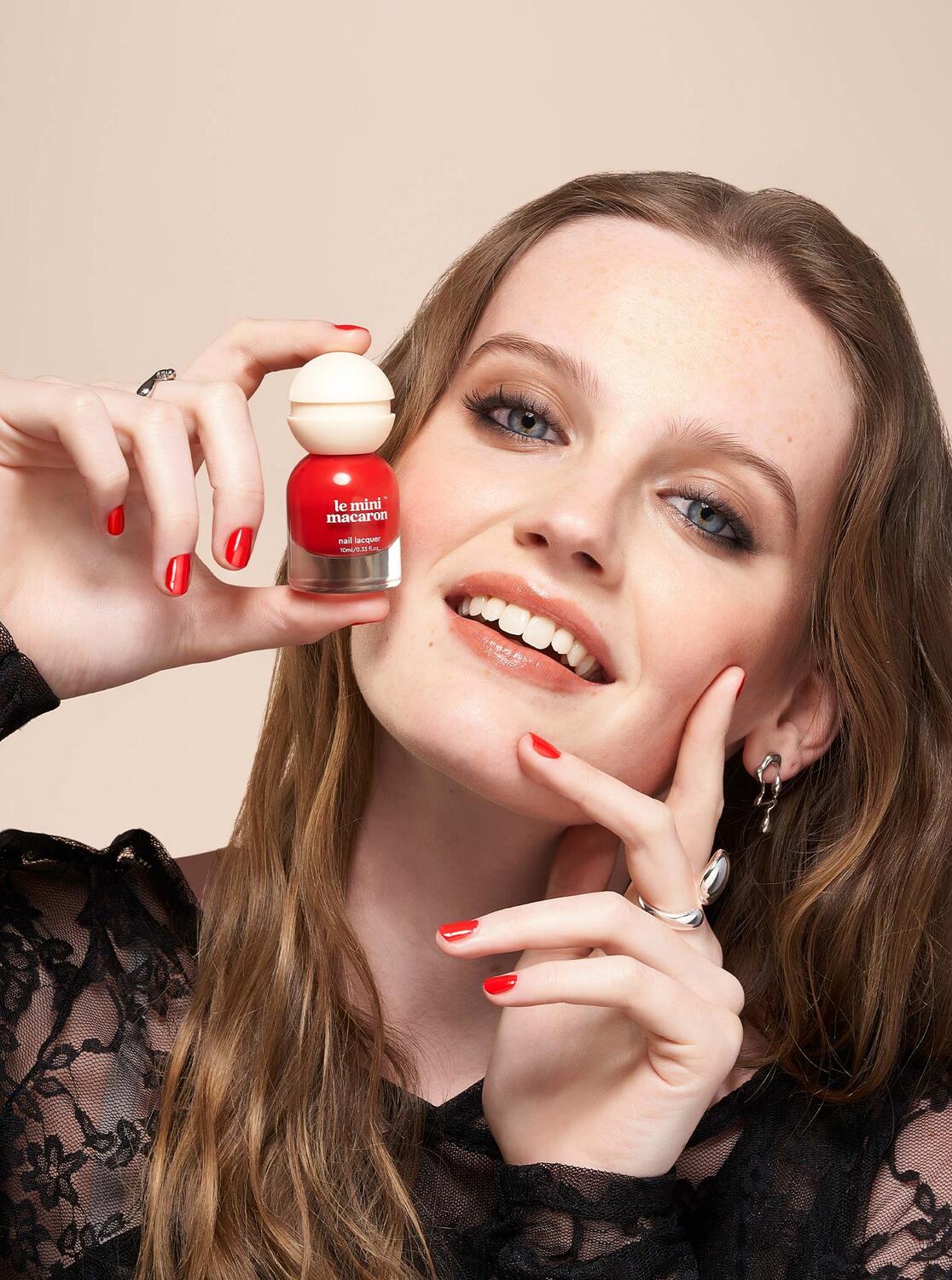 Le Sweet neglelak - Cherry Red - Image 5