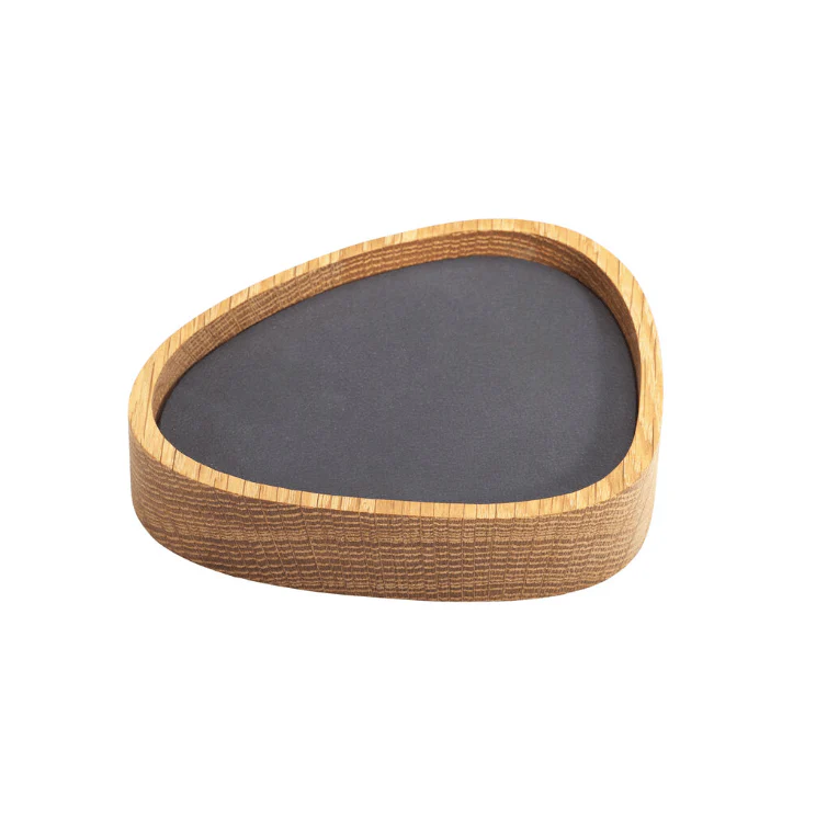 Box til glasbrikker - oak natur