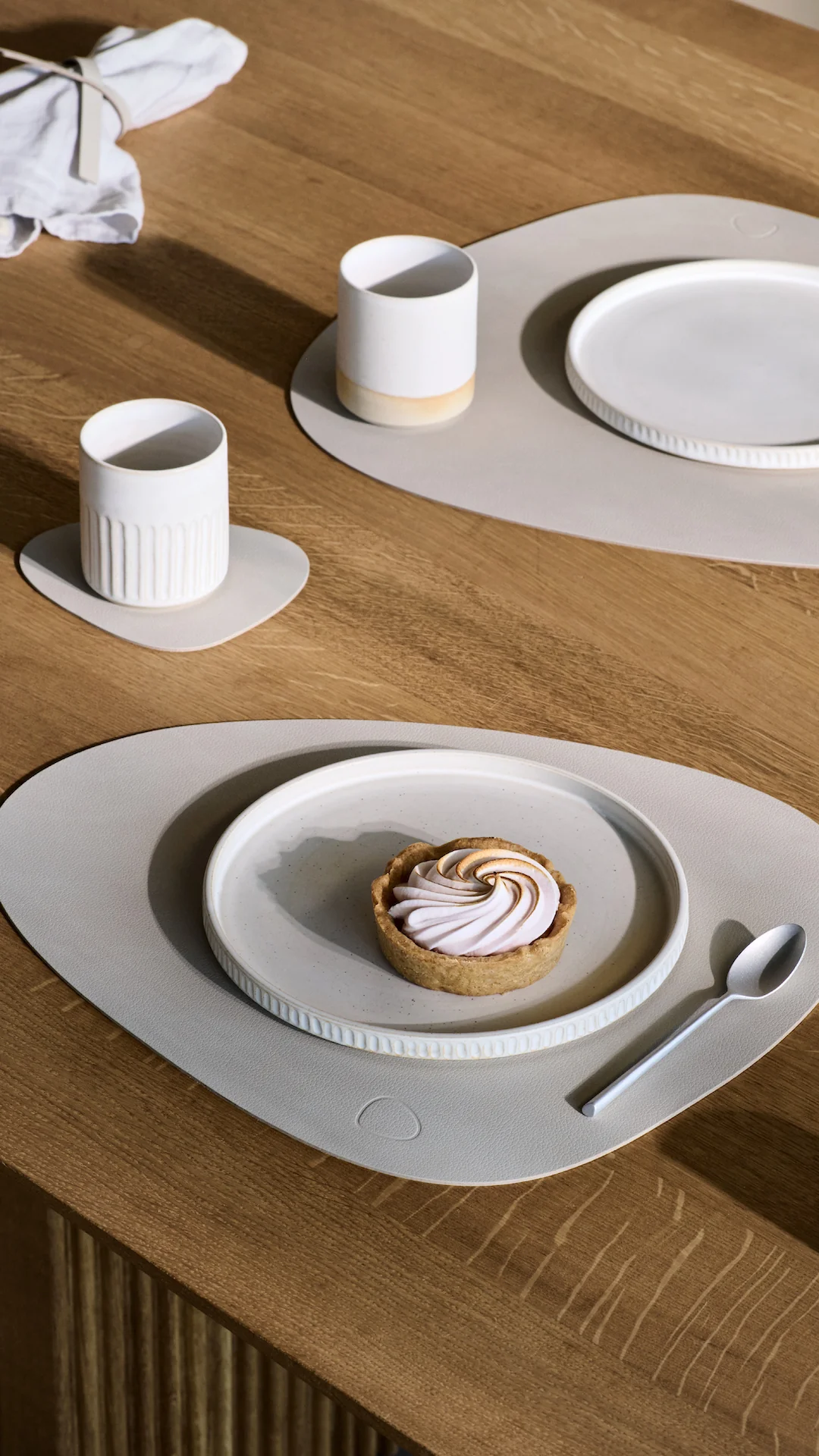 Dækkeserviet, Curve L - Linen - Image 4