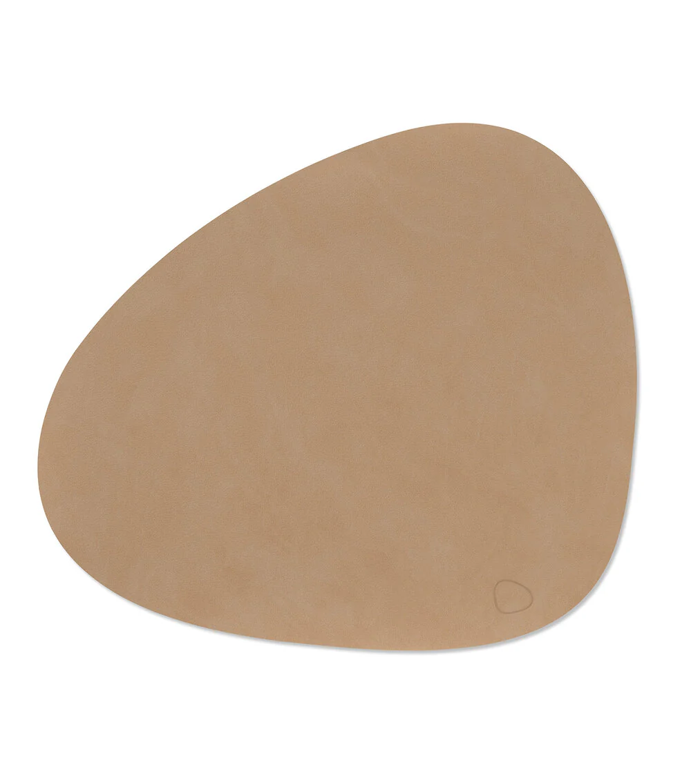 Dækkeserviet, Large Curve - Nougat