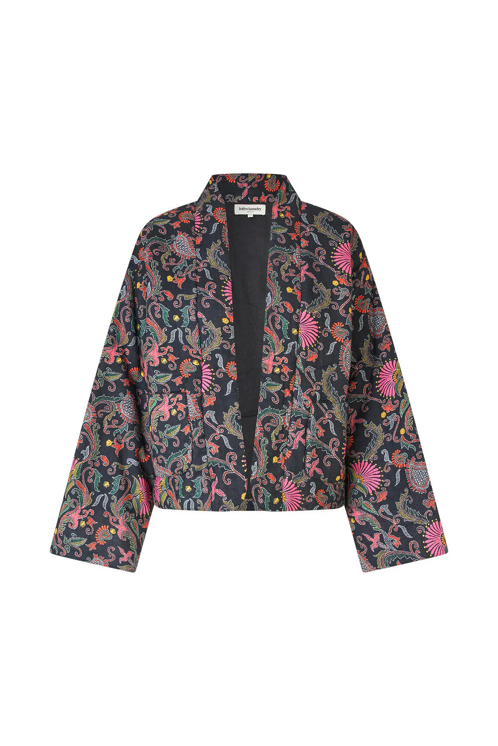Barbra overgangsjakke - Flower Print - Image 2