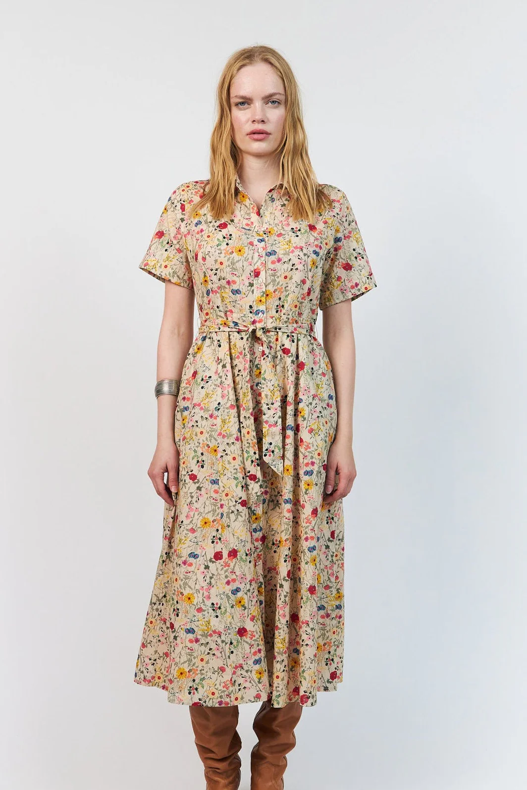 Blake Midikjole - 74 Flower Print - Image 10