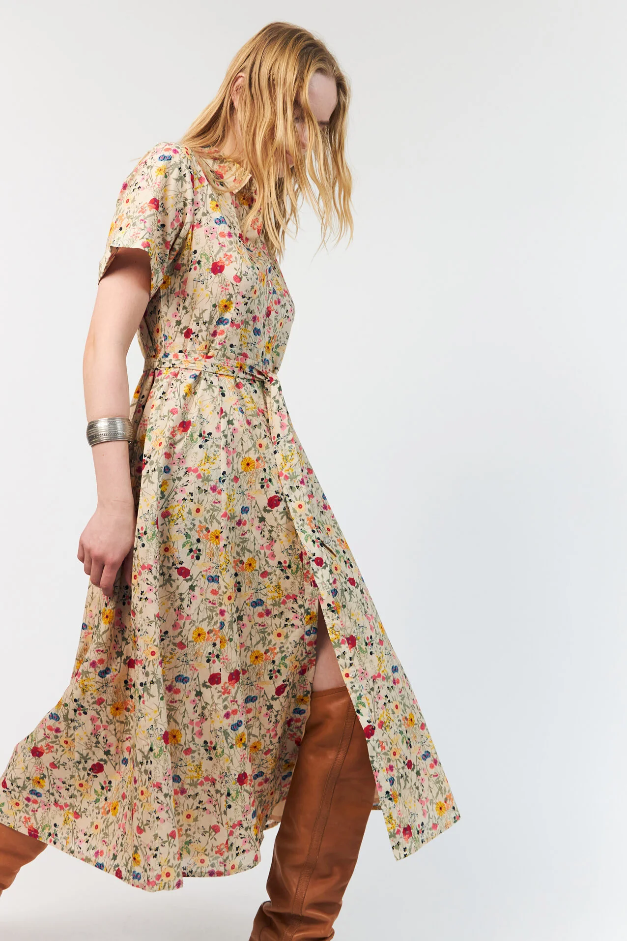 Blake Midikjole - 74 Flower Print - Image 11