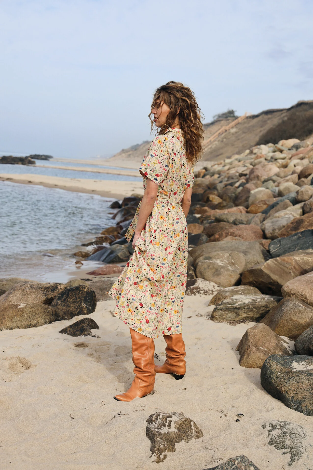 Blake Midikjole - 74 Flower Print - Image 3