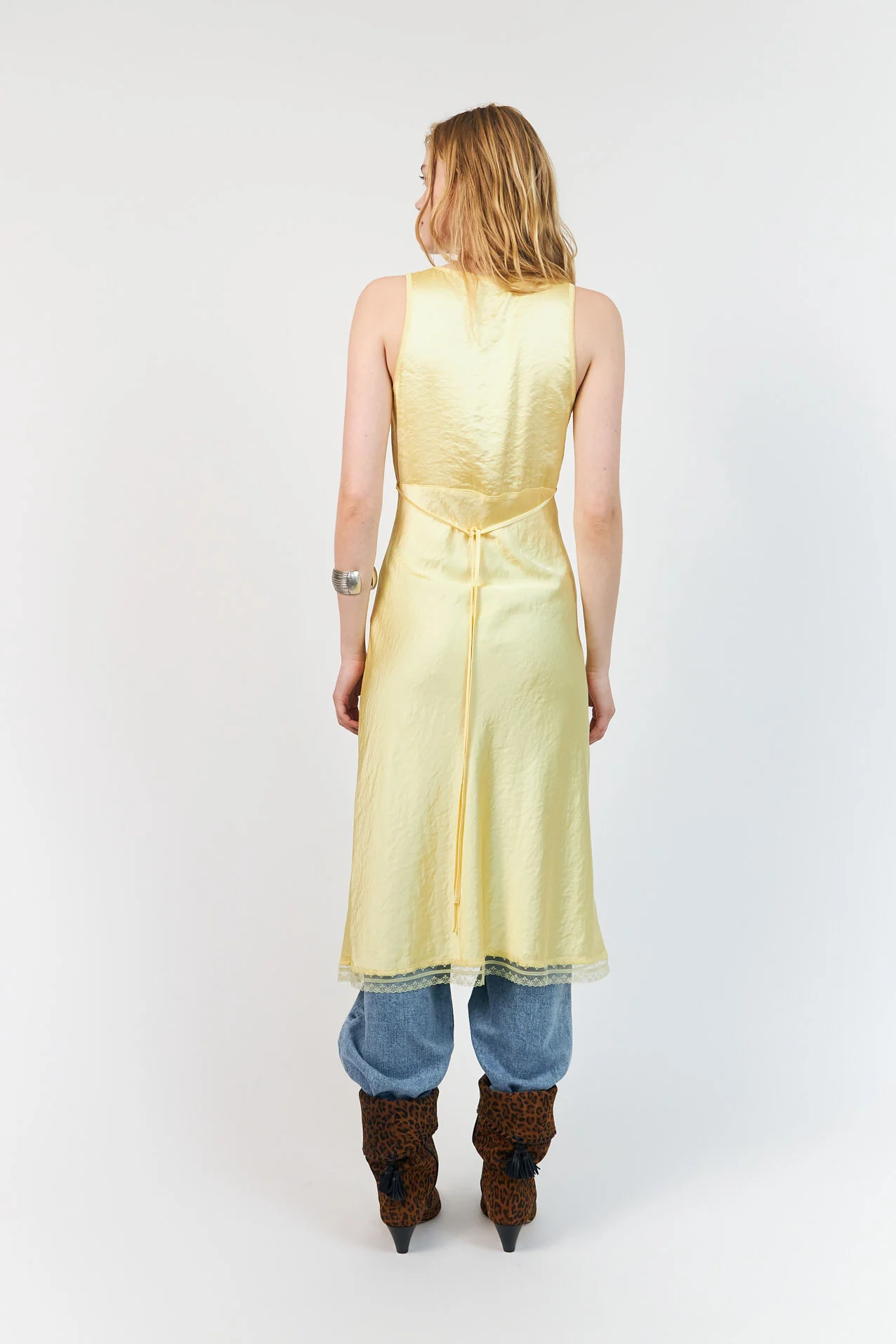Clari Midikjole - 93 Light Yellow - Image 4