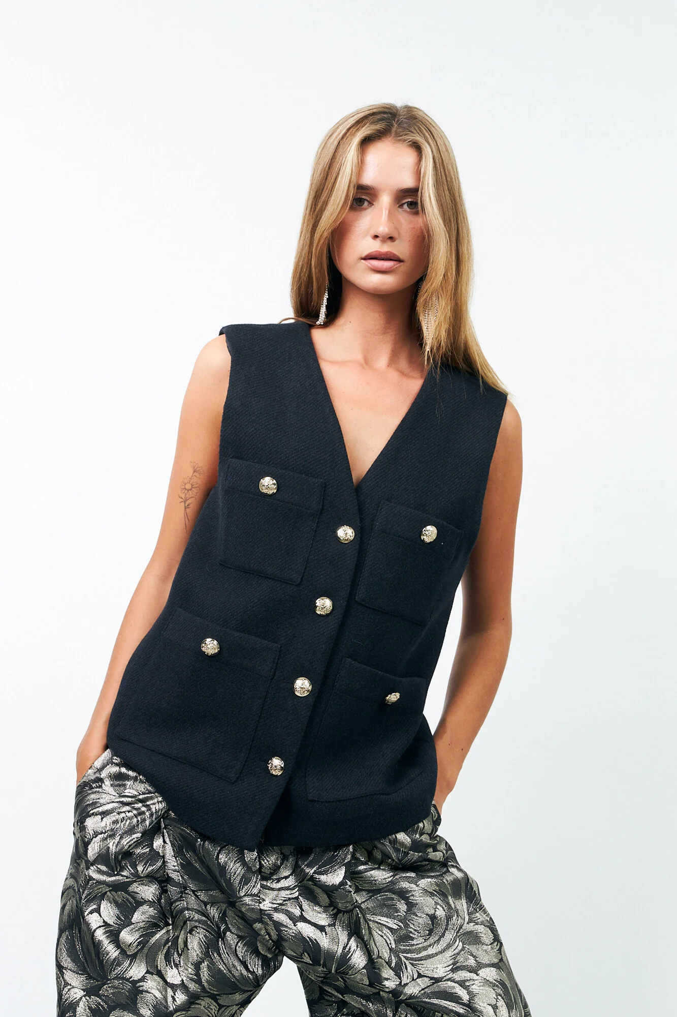 Edel vest - Dark Navy - Image 7