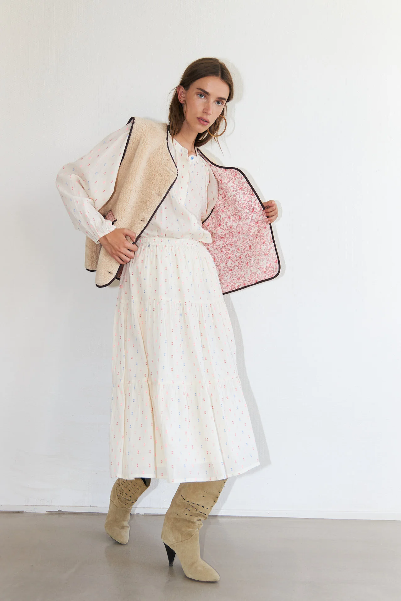 HaileyLL bluse - creme - Image 4