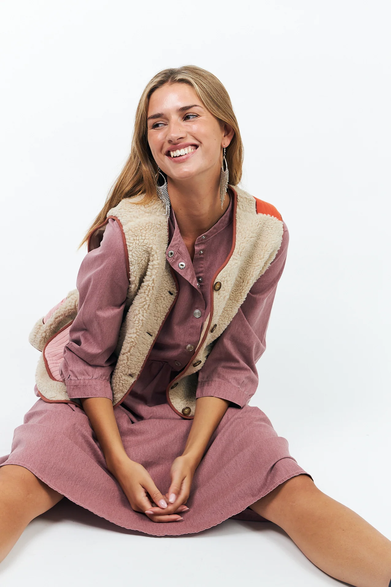 Jacell vest - Sand - Image 8