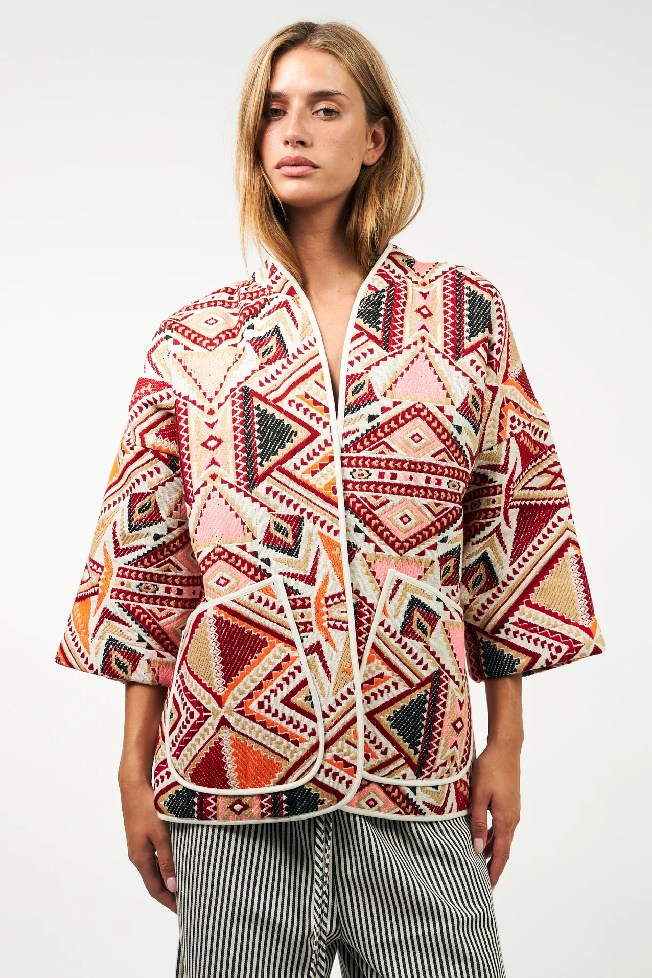 Lulull jakke - Red Multi