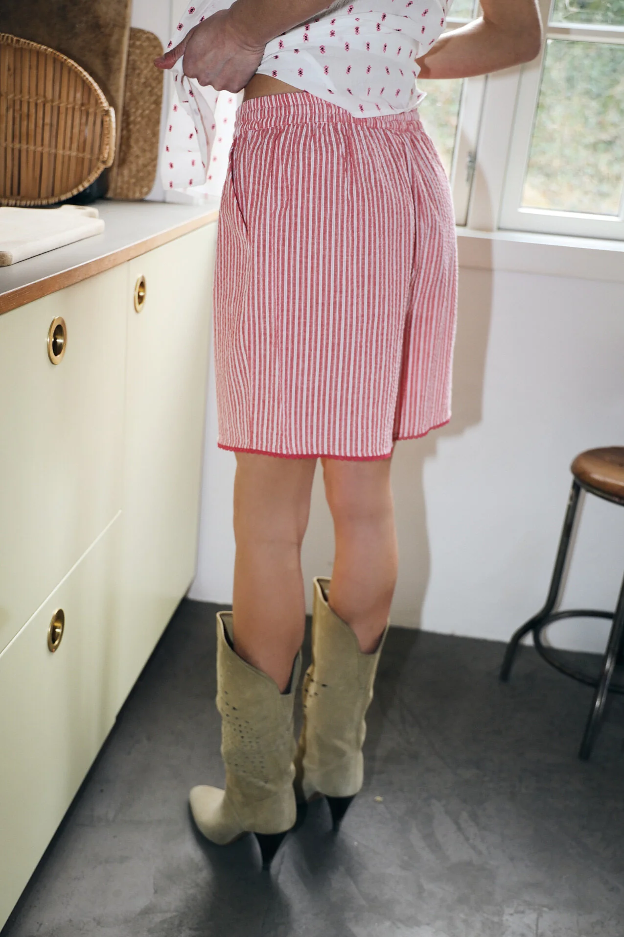 Rita shorts - 30 Red - Image 3