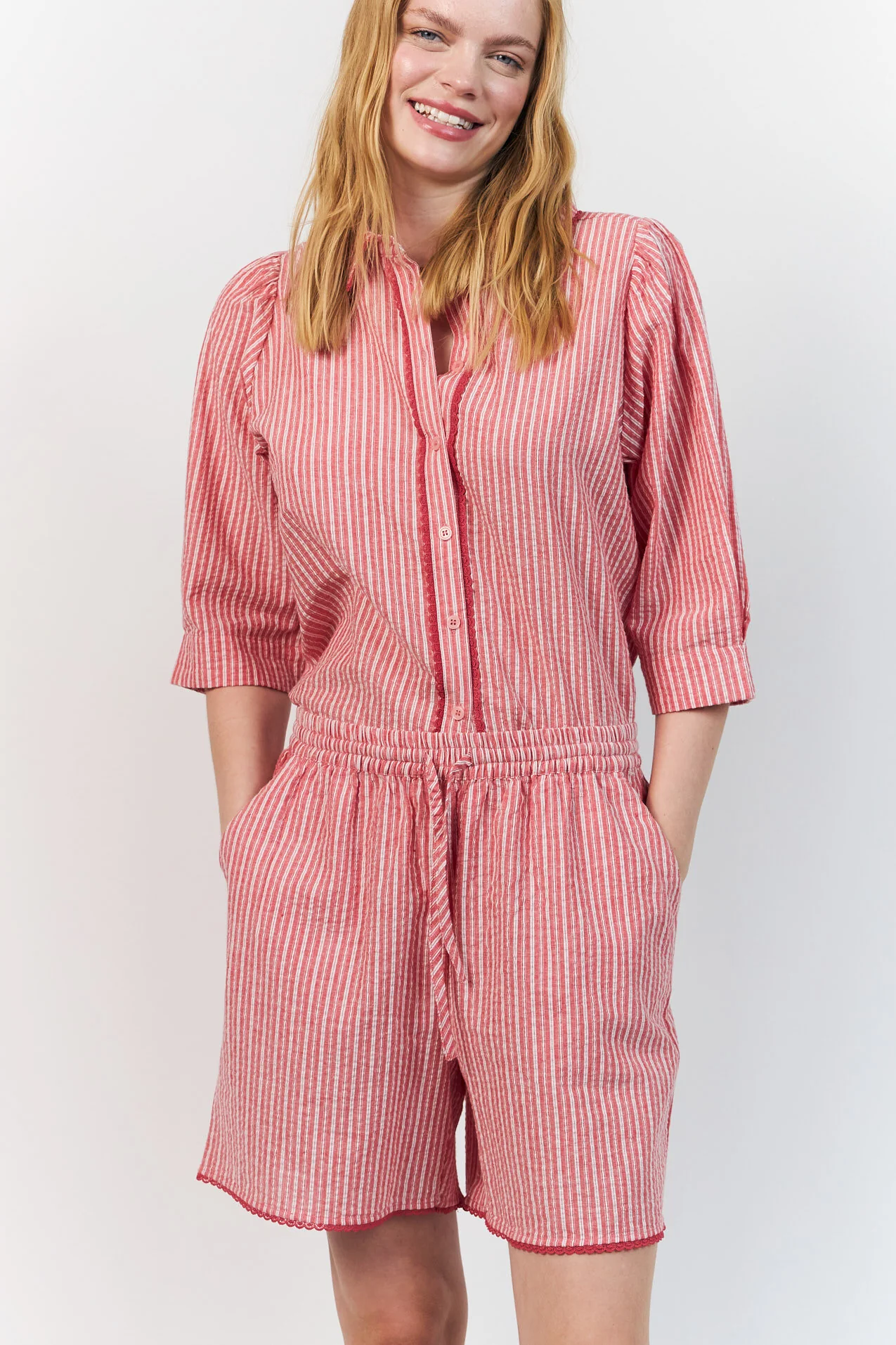 Rita shorts - 30 Red - Image 6