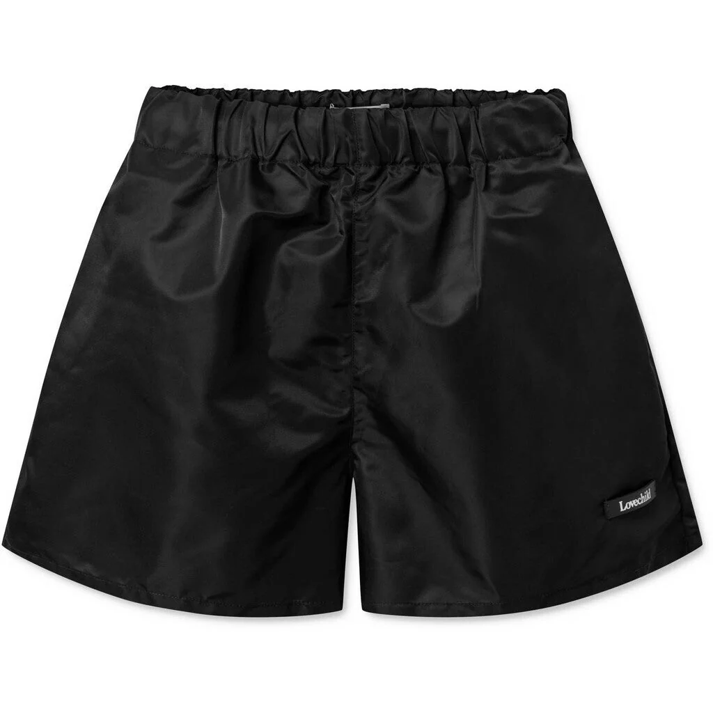 Alessio nylon shorts - sort