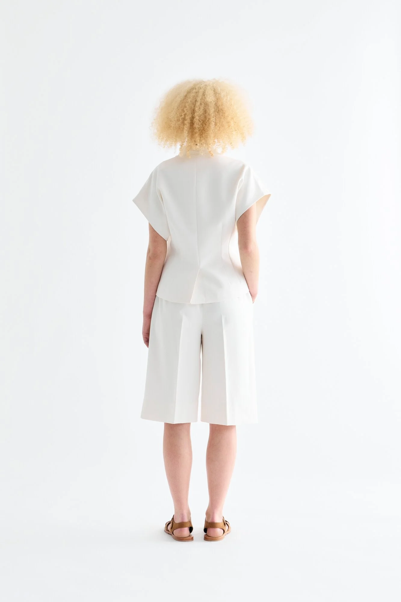 Lainey shorts - 007 Egret - Image 7