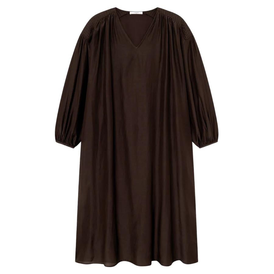 Liviana kjole - Chestnut - Image 2