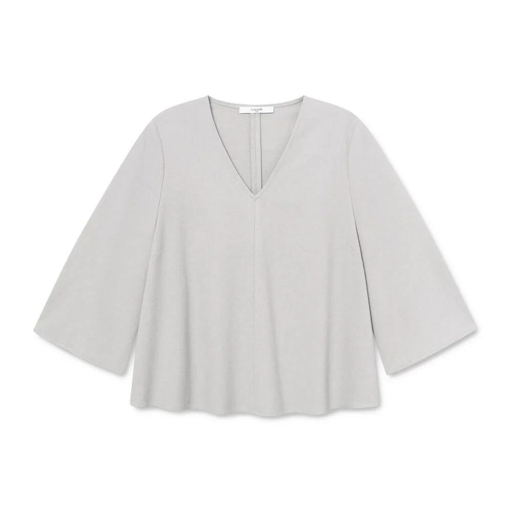 Maren bluse - Taupe Grey - Image 2