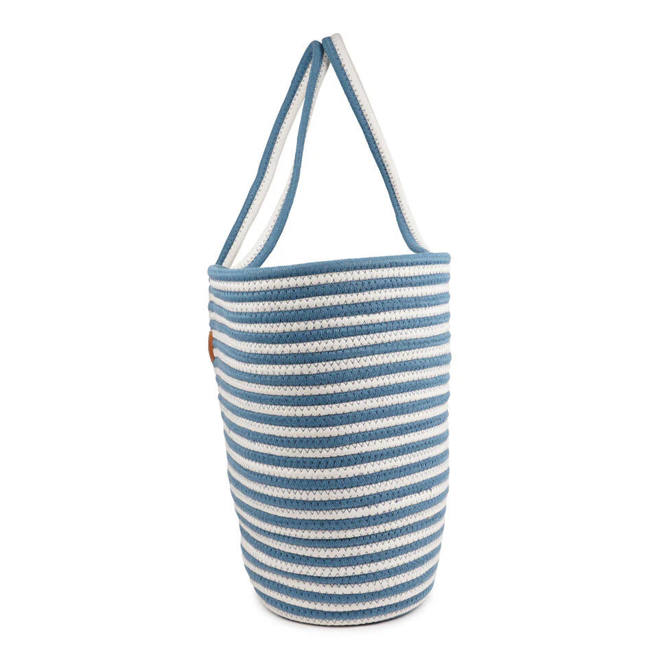 Capri strandtaske - Navy Blue - Image 4