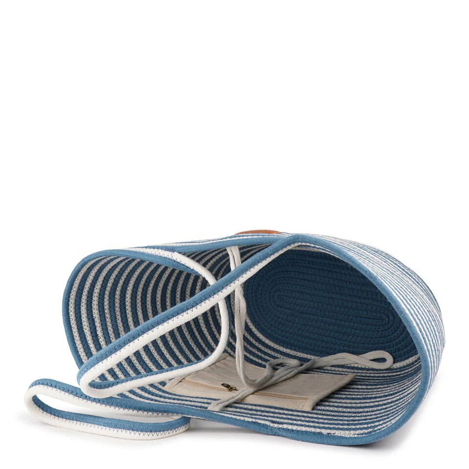 Capri strandtaske - Navy Blue - Image 5