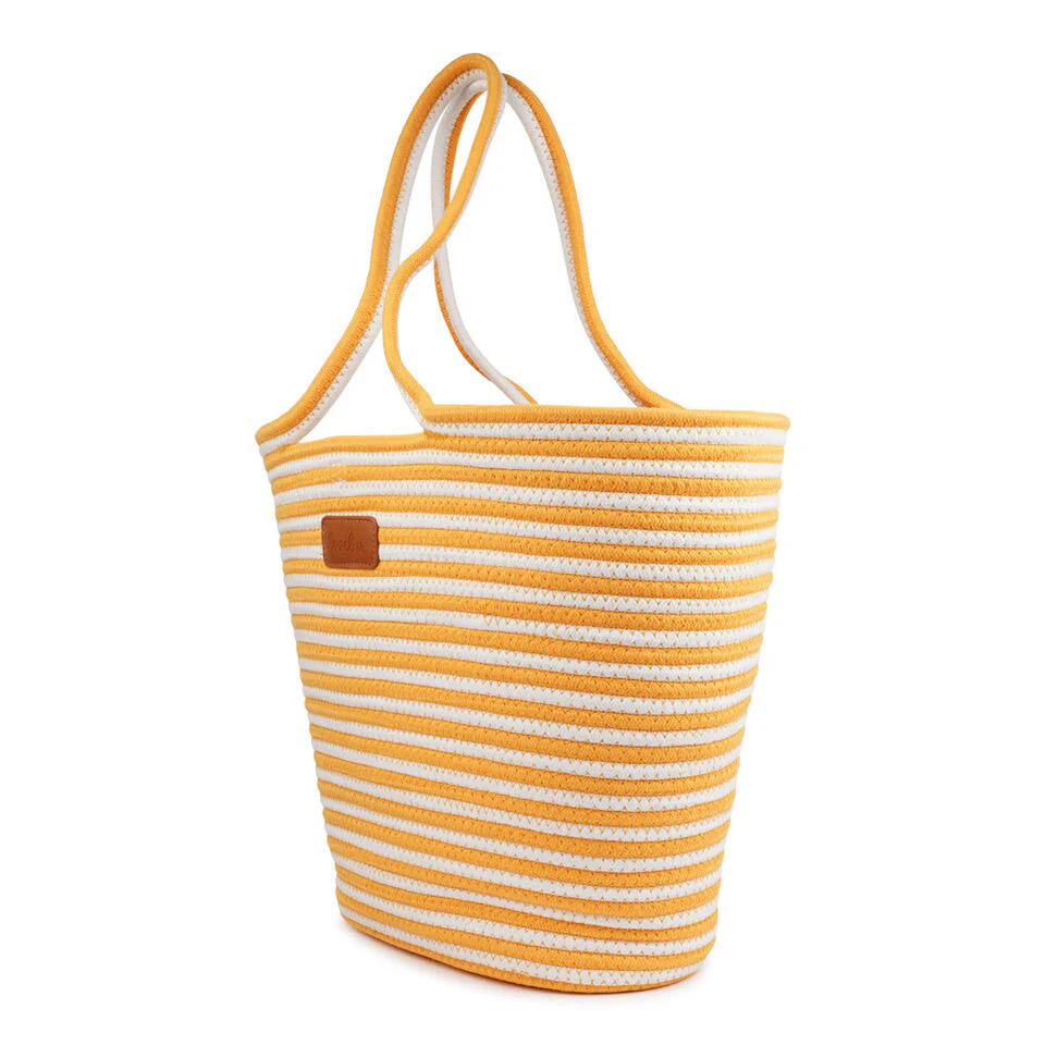 Capri strandtaske - Pale Marigold - Image 3