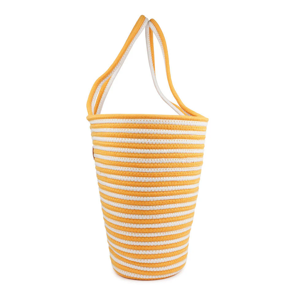 Capri strandtaske - Pale Marigold - Image 4