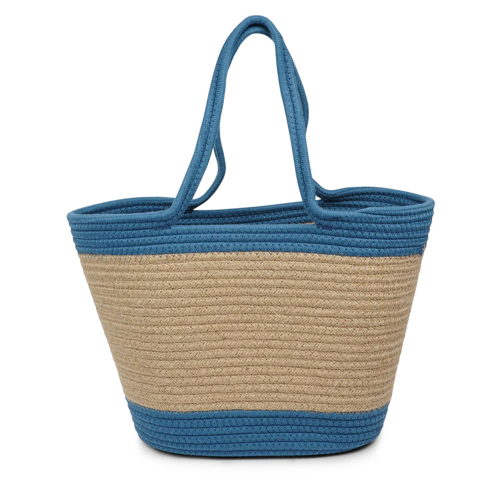 Flamencos strandtaske, Medium - Marine Blue - Image 3